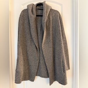 Vince Hooded Sweater Cardigan